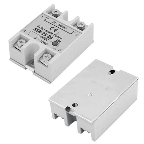 SSR Solid State Relais Halbleiterrelais 24 380V AC 25A Lastrelais De