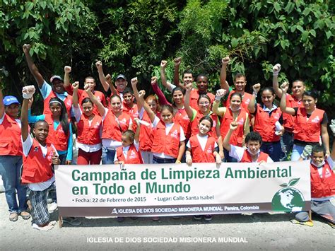 Campaña de Limpieza Ambiental en Todo el Mundo Iglesia de Dios