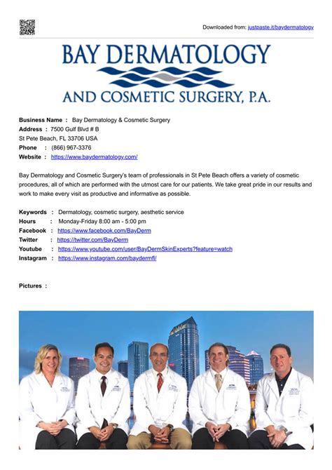 Bay Dermatology And Cosmetic Surgery Flipsnack