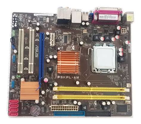 Placa Mae Asus P5kpl am 775 Ddr2 Dual Core Brinde Frete grátis