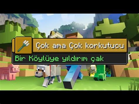 ÇOK AMA ÇOK KORKUTUCU MİNECRAFT GELİŞİMLER 50 YouTube