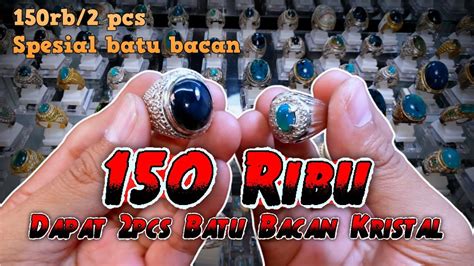 Mengerikan Ribu Dapat Pcs Batu Bacan Kristal Siapa Cepat Dia