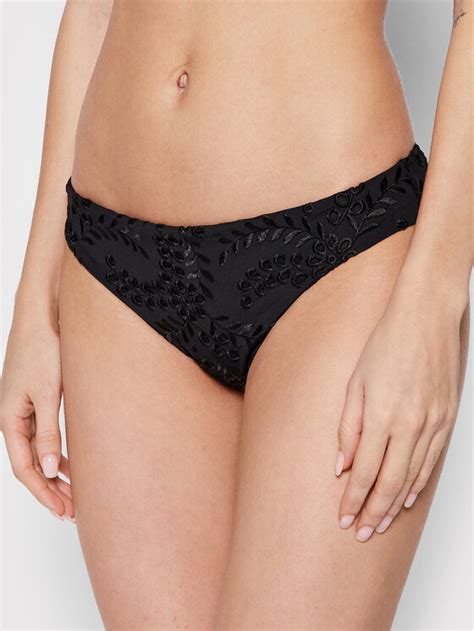 Seafolly Bikini Unterteil Costa Bella 40054 922 Schwarz Modivo At