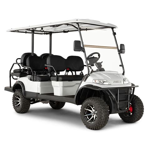 Lifted Golf Cart (6-Seater) Weekly – Pelican Golf Cart Rentals