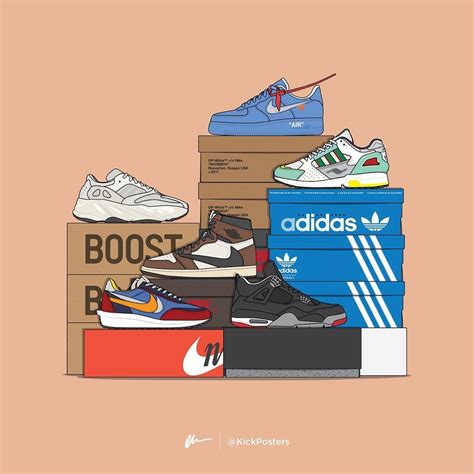 Sneaker Cartoon Wallpapers Wallpaper Cave