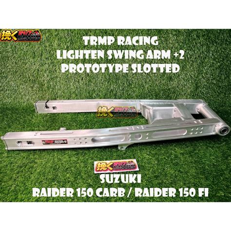 Trmp Racing Lighten Swing Arm Plus Prototype Slotted Suzuki Raider