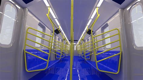 R211 Subway Car Interior 3D - TurboSquid 2068662