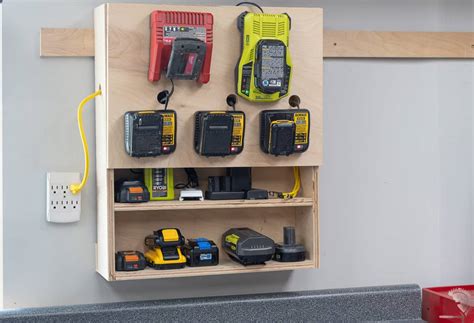 How To Build A Battery Charging Station For Power Tools Anikas Diy Life