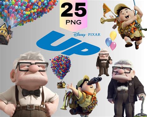 Up Movie Png up House Png Instant Digital Download High - Etsy