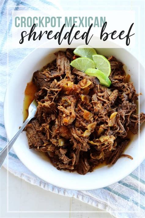 Crockpot Mexican Shredded Beef Buy This Cook That