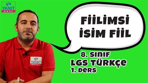 Fiilimsi İsim Fiil 2021 LGS Türkçe Konu Anlatımları 8trkc YouTube