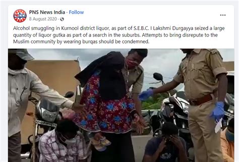 Fact Check Video Of Arrest Of Liquor Smugglers Being Shared With