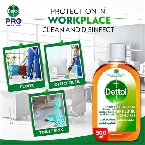 Buy Dettol Antiseptic Liquid Disinfectant 500ml Dettol Pro