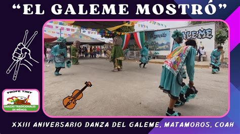 Danza de Pluma del Galeme Matamoros Coah El Galeme Mostró cultura