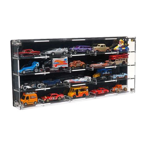 Wall Mounted Display Case For Hot Wheels Etsy