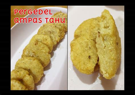 Resep Pergedel Ampas Tahu Oleh Rin Cookpad