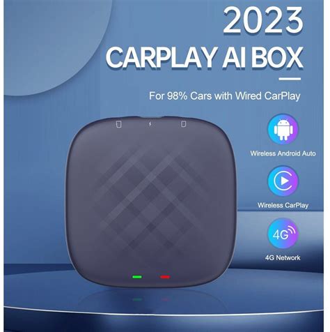 Carplay Ai Box Android Plus Android 13 8 + 128 Гб QCM6125 8-ядерный ...