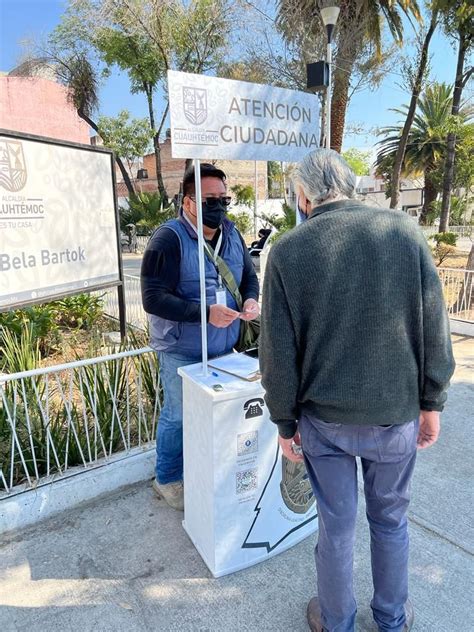 Alcaldía Cuauhtémoc on Twitter Los módulos para atender tus