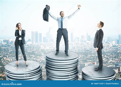 Finance And Success Concept Stock Illustration Illustration Of Money