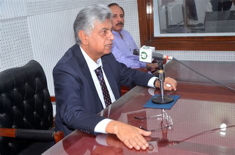 Caretaker Federal Minister For Information And Broadcasting Murtaza