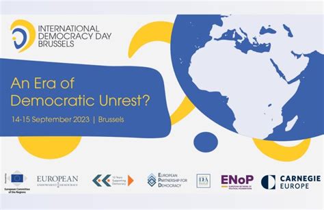 International Democracy Day 2023 – Brussels, BE – Global Democracy ...