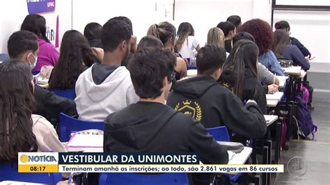 Prazo Para Se Inscrever No Vestibular Pr Prio Da Unimontes Se Encerra