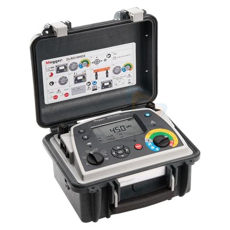 DLRO10HDX Digital Low Resistance Ohmmeter Choice Of Kits Coast