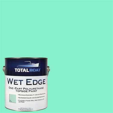 Wet Edge Sea Foam Green Gallon Marine Paint at Lowes.com