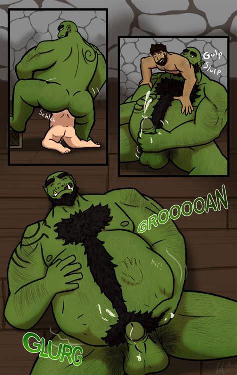 Rule 34 Anal Vore Belly Big Belly Male Male Focus Muscular Orc Penis