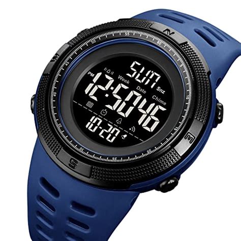 SKMEI Men S Digital Sports Watch 50m Waterproof LED Military