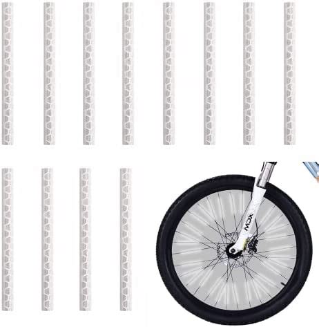 Cclkhy Bike Spoke Reflector Pcs Cycling Wheel Rim Reflective Clip