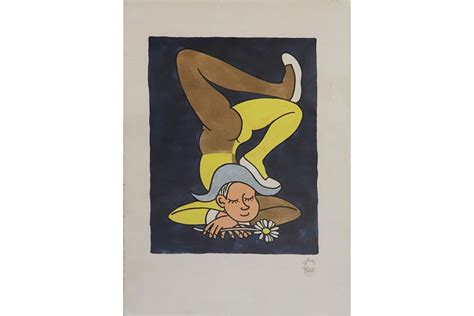 Jean Effel Arlequin Lithographie En Couleur Contresign E