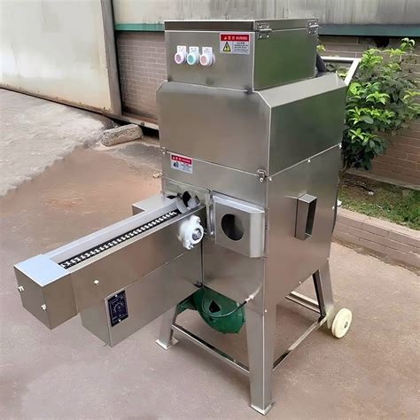 Automatic Sweet Maize Peeling Machine Waxy Corn Threshing Machine