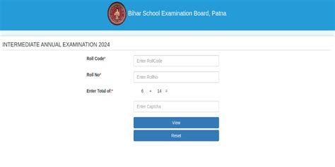 Bihar Board Th Result Out Live Bseb Inter Results Link