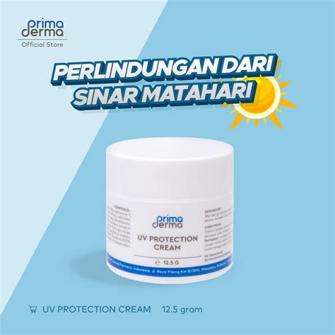 Jual Primaderma Uv Protection Cream Gr Shopee Indonesia