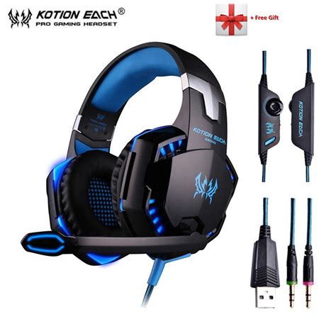 Kotion Each G G Gaming Headphones Fone De Ouvido Gamer Graves