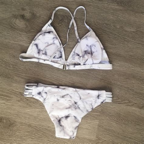 Swim Marbled Twopiece Bikini Poshmark