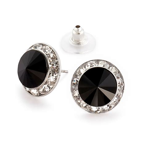 15mm Performance Earrings Jet Pierced