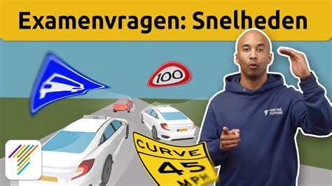 4 Auto Theorie Examen Vragen Over Snelheid Youtube