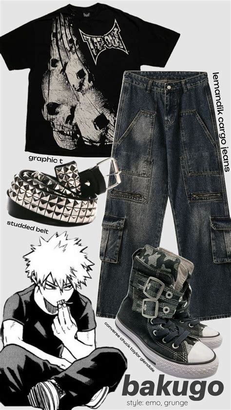 Bakugo Requested Outfitinspo Cool Outfits Anime Inspired Outfits