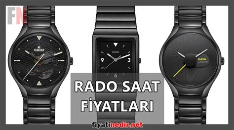 Rado Saat Fiyatlar Yeni