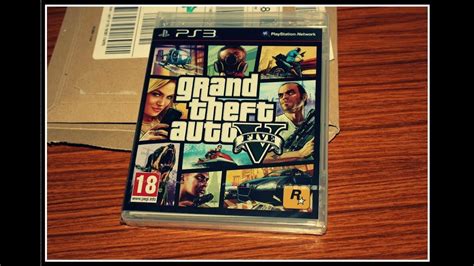 Grand Theft Auto V Gta Unboxing Playstation Hd Standard