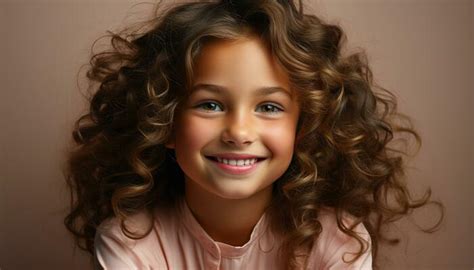 Little Girl Curly Hair Stock Photos, Images and Backgrounds for Free ...