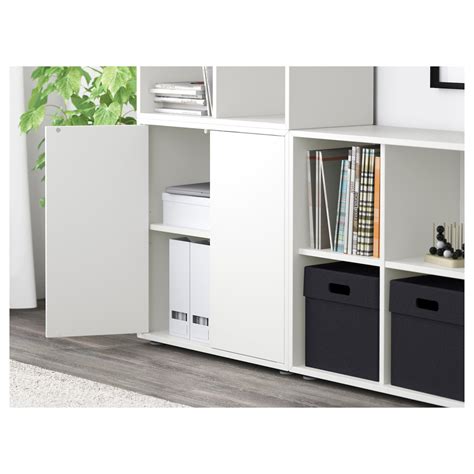 Eket Cabinet Combination With Feet White 210 X 35 X 142 Cm Ikea