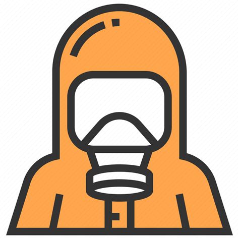 Hazmat Medical Protection Security Suit Icon Download On Iconfinder