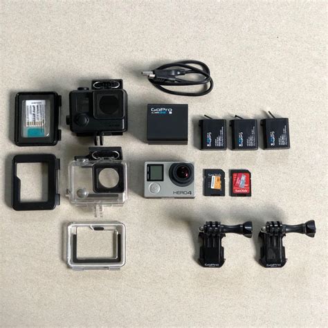 GoPro Hero 4 Black with Accessories, Photography, Video Equipment on ...