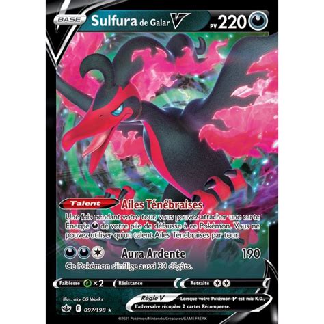 Sulfura De Galar V Pv Carte Ultra Rare P E Et Bouc