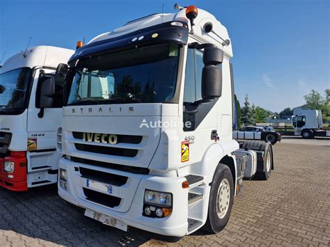 IVECO Stralis 450 truck tractor for sale Poland Dąbrowa Tarnowska MG34978