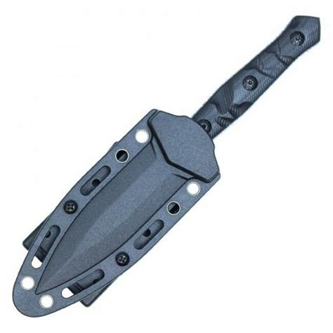 Wartech Stonewashed Dual Edged Dagger G Fixed Blade Huntin