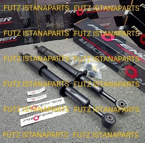 Jual PAKET Shock Breaker MERK PROFENDER OEM BLACK FORTUNER VNT VRZ